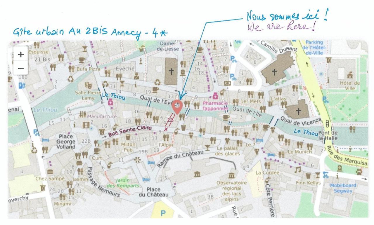 Gite urbain AU 2BIS - Annecy Exterior foto